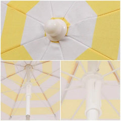 Sekey ∅ 160 cm Strandschirm mit Schutzhülle, Sonnenschutz UV25+ Sekey