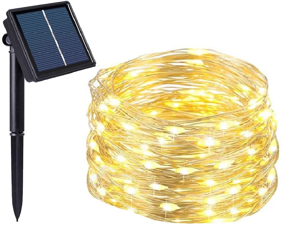 Salcar 20 m LED solar light chain, 200 LEDs