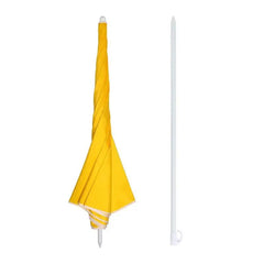 Sekey ∅ 160 cm Strandschirm mit Schutzhülle, Sonnenschutz UV25+ Sekey