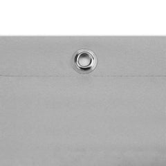 Sekey balcony privacy screen made of 100% polyester, light grey