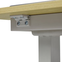 Kpwo Elektrischer Höhenverstellbarer Beistelltisch, mit Rädern, C-Form