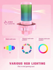 Fifine USB Kondensator Mikrofon mit Stummschalttaste, Popfilter und Kopfhörerbuchse Sekey