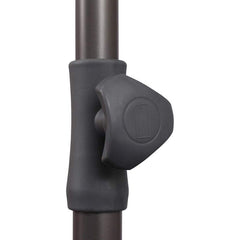 Sekey 200 x 125 cm balcony umbrella rectangular with protective cover, sun protection UV50+