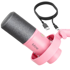 FIFINE Dynamisches XLR & USB Studio Mikrofon – Profi Podcast Mikrofon für PC, Mac, PS4/PS5, Streaming, Gaming & Aufnahmen mit Nierencharakteristik und DSP-Funktionen,K688
