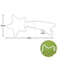 Salcar 70 cm LED Sternschnuppe Neonlicht