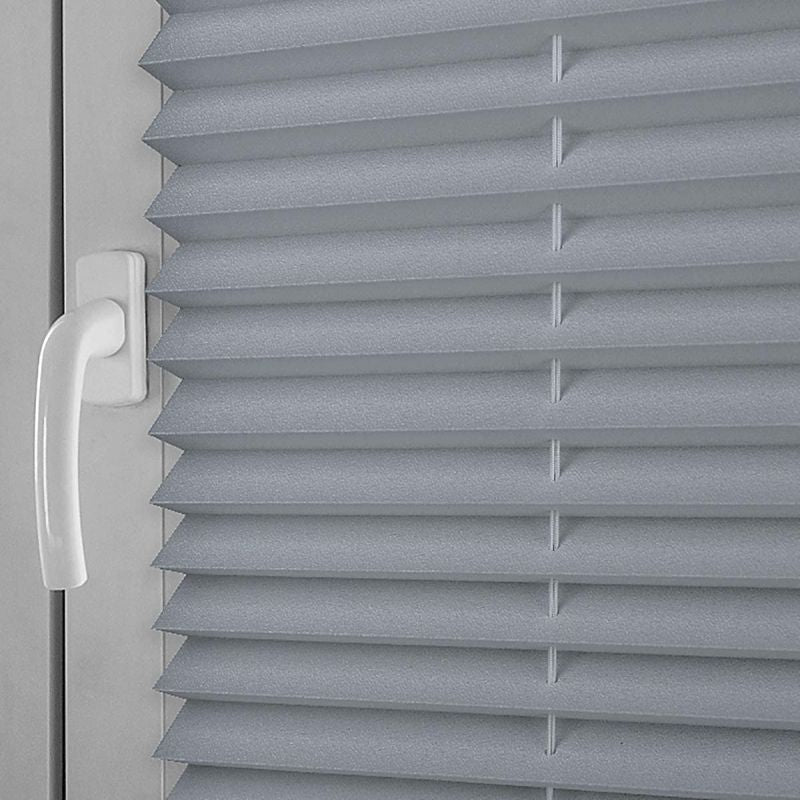 Sekey pleated blinds without drilling, dark grey