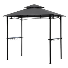 Sekey 245 x 150 x 250 cm Grillpavillon mit Ablage und Haken