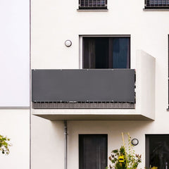 Sekey balcony privacy screen made of 100% polyester, anthracite