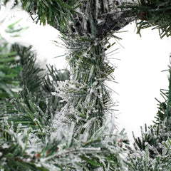 Salcar 180cm Artificial Christmas Tree with Snow and Light, with 250 LEDs and 828 PVC Tips