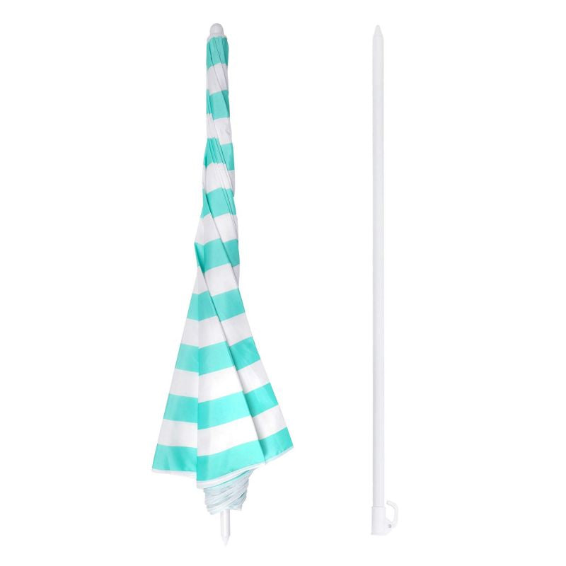 Sekey ∅ 160 cm beach umbrella with protective cover, sun protection UV25+