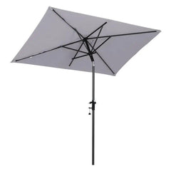 Sekey 200 x 125 cm Balkonschirm Rechteckig mit Balkongeländer, Sonnenschutz UV50+ Sekey