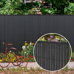 Sekey 5x1m PVC end strip for PVC privacy screen