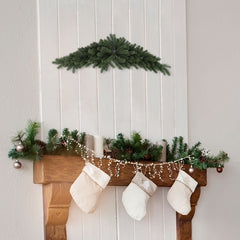 Salcar 1m Artificial Christmas Garland made of 100% PE