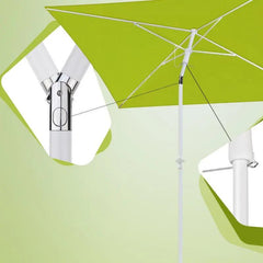 Sekey 180 x 125 cm Balkonschirm Rechteckig mit Schutzhülle, Sonnenschutz UV50+ Sekey