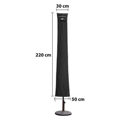 Sekey 220 x 30/50 cm protective cover for 400 cm parasol, made of Oxford fabric