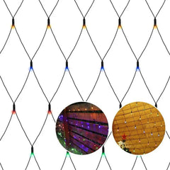 Salcar 3 x 2 m LED Lichternetz, 204 LEDs, 31V GS-zertifizierte Stromversorgung Salcar