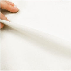 Sekey balcony privacy screen made of 100% polyester, white