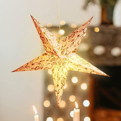 Salcar 60 cm LED paper star for hanging