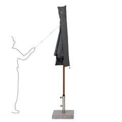 Sekey 170 x 27.5/35.5 cm protective cover for 300 cm parasol, made of Oxford fabric