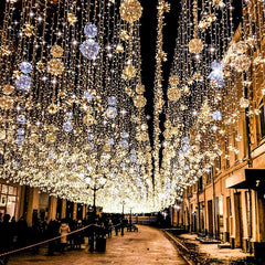 Salcar 2 x 1 m/3 x 1 m / 6 x 1 m LED Lichtervorhang, 100 / 150 / 300 LEDs