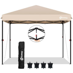 Sekey 300 x 300 cm Faltpavillon mit 4 Sandsäcken und Tragetasche