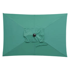 Sekey 210 x 140 cm Alu Sonnenschirm mit Kurbel, Sonnenschutz UV50+