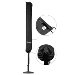 Sekey 190 x 30/50 cm protective cover for 350 cm parasol, made of polyester fabric