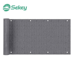 Sekey Balkon Sichtschutz aus 220 g/m² HDPE, Anthrazit